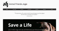 Desktop Screenshot of animalfriendsjogja.org